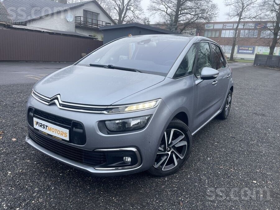 C4 Spacetourer. Benzīns. 96 kW/131 z. s. Latvijā nav ekspluatēts. TA līdz 12