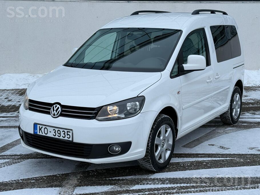 Volkswagen Volkswagen Caddy ar 5 sēdvietām. Auto labā stāvokl