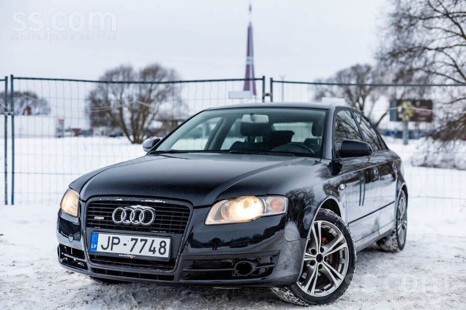 Audi Audi A4 ar 2.0tdi dīzeļdzinēju un manuālo ātrumkār