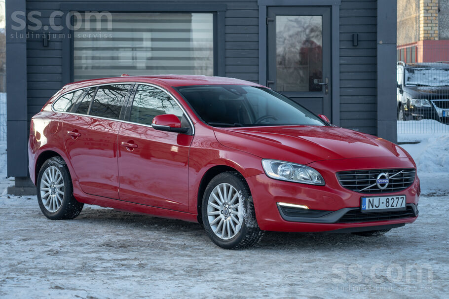 Volvo Vovlo V60 1.6 dīzelis 84kW. Jauns Dpf, pie auto ie