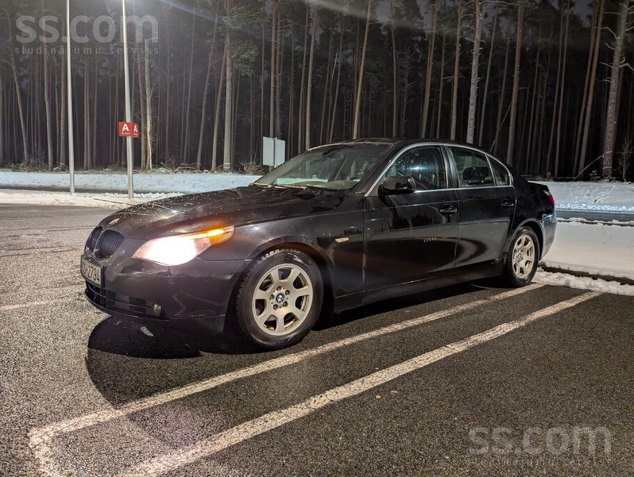 BMW Pārdodu 2004. gada BMW E60 530 3.0D 160kW. Latvijā