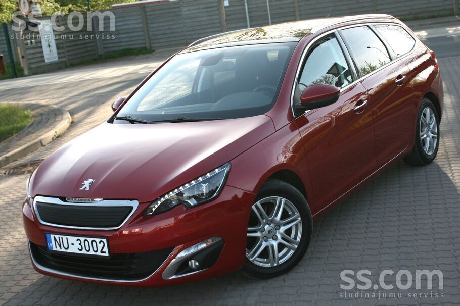 Peugeot 308sw 2.0 ehdi 110kw.
Auto labā tehniskā un vizuālā stavoklī.
No
