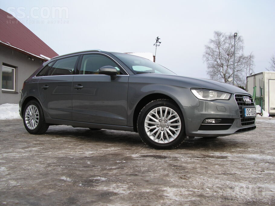 Audi Tikko no Beļģijas. Audi A3 Sportback. 5durvis. Jau