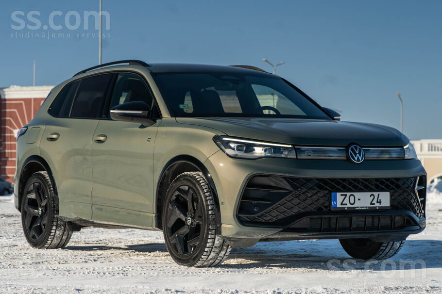 Mazlietots VW Tiguan R-Line 1.5 Tsi 150zs (110 kW).
Aptīkota ar āķi, adapt