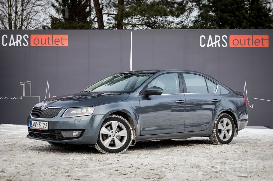 Škoda Octavia ar 1.4 litru benzindzinēju un manuālo transmisiju. 103 kW.