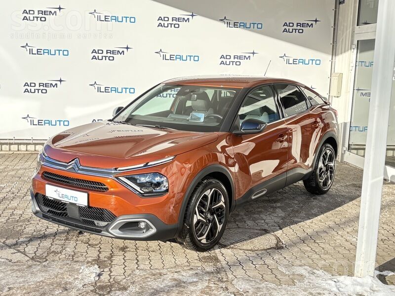 Citroën C4 Bluehdi 130 AT Shine ar automātisko ātrumkārbu.
Oficiālais Su