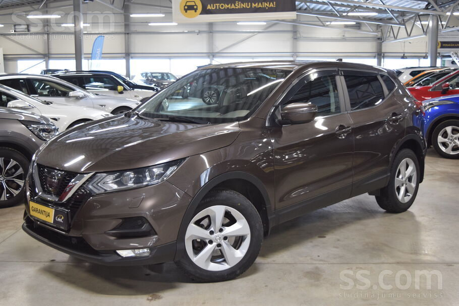 Nissan Qashqai A/t. 2018. gada. 1.6l dīzelis, 96 Kw (131 Hp)
Par iespēju