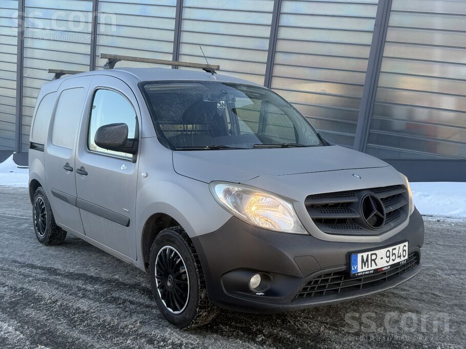 Mercedes Citan, 1.5D, Manuāls

Auto ir labā stāvoklī
- Sakabes āķis
- Ju