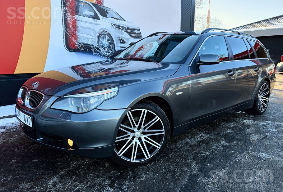 BMW Pārdodu glītu un koptu BMW 525i 2007gada, 160kW, a