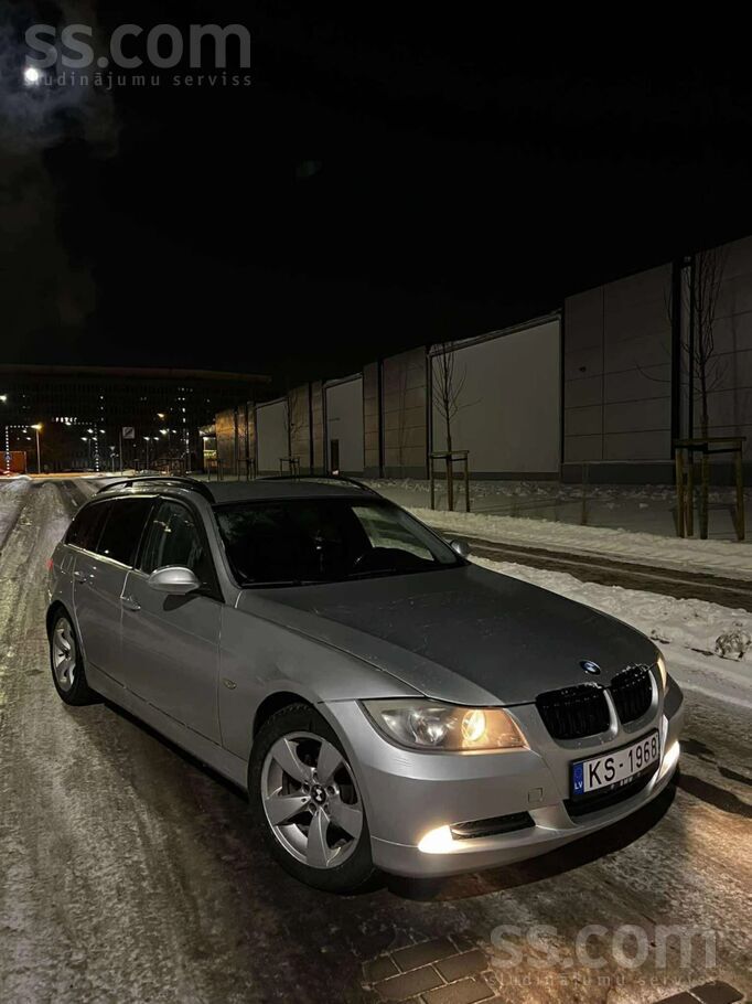 BMW 2008. gada E91 318d 100kw ar apskati līdz 01.2027.