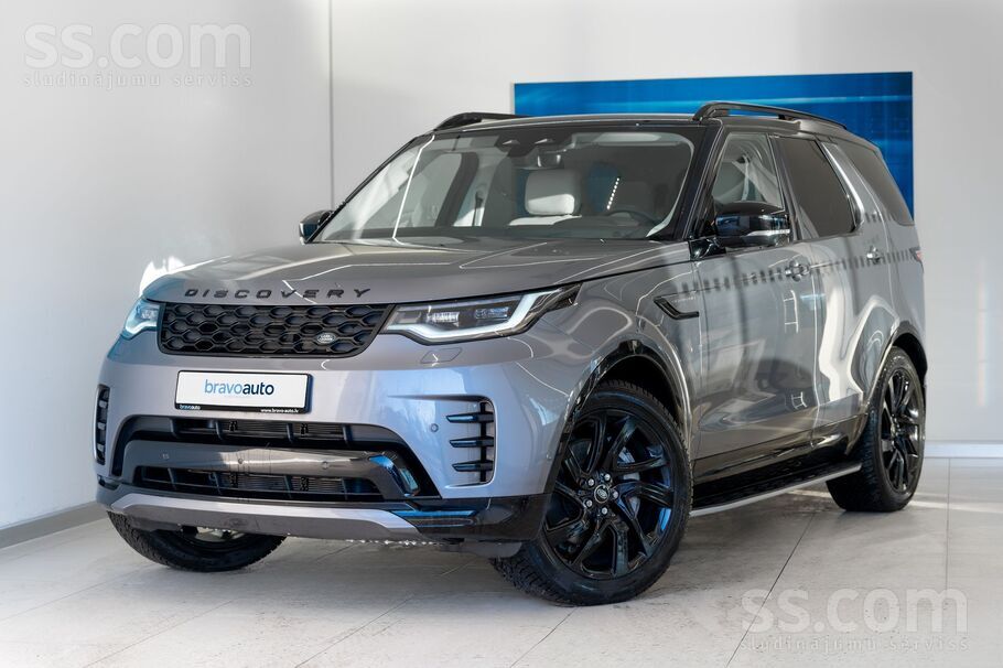 Land Rover Discovery 3.0D 7 vietas Ražotāja garantija līdz 2030 gadam vai 15