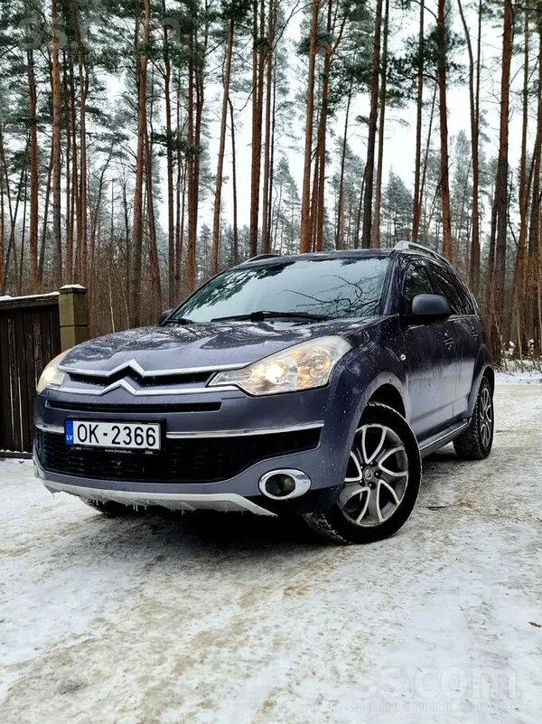 Automats. Citroen C-Crosser dīzelis 2.2 ar ar 115 Kw. Pirkta Latvijā pie ofi