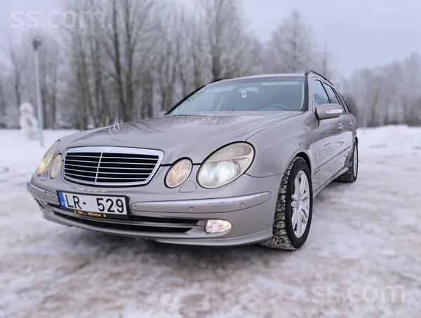 Mercedes E270 Cdi Avantgarde labā stāvoklī. 