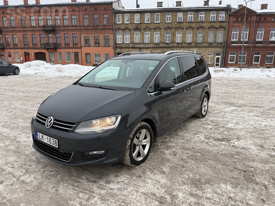Volkswagen Pardod Volkswagen Sharan 2011 gada ar dizela dzine