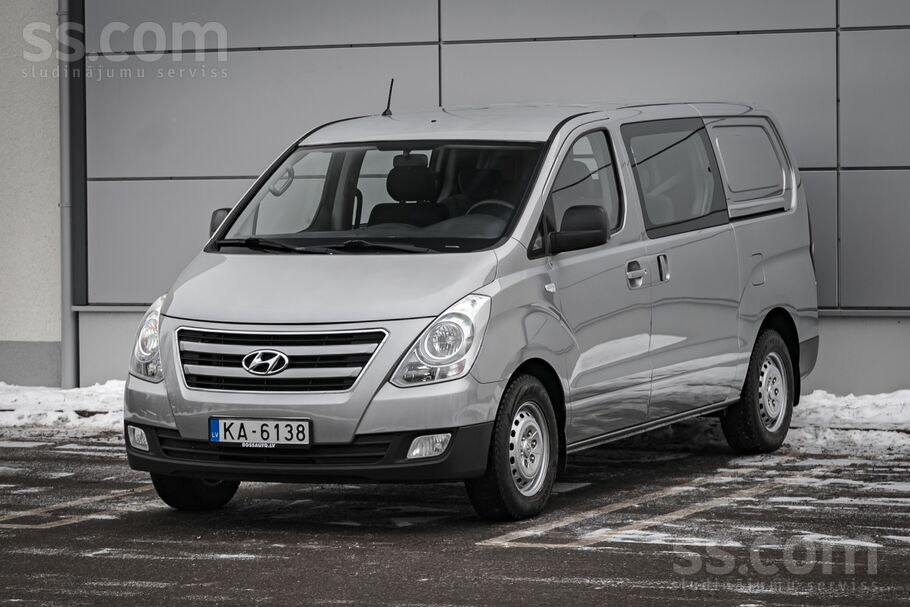 Hyundai Hyundai H-1 2.5 dīzelis 100kw 6vietas 85973km, Meh