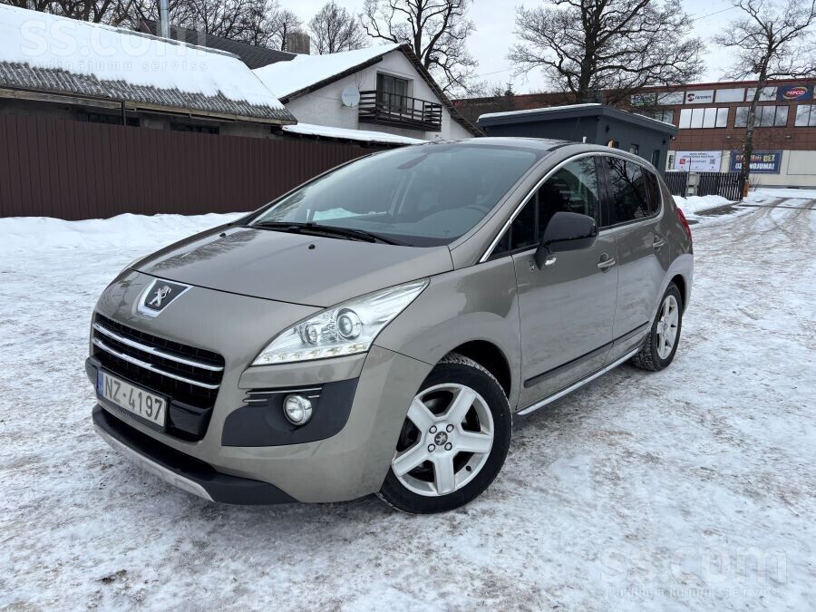 Peugeot Peugeot 3008. 4x4, awd. 2.0 dīzelis, 120 kw/163 z.
