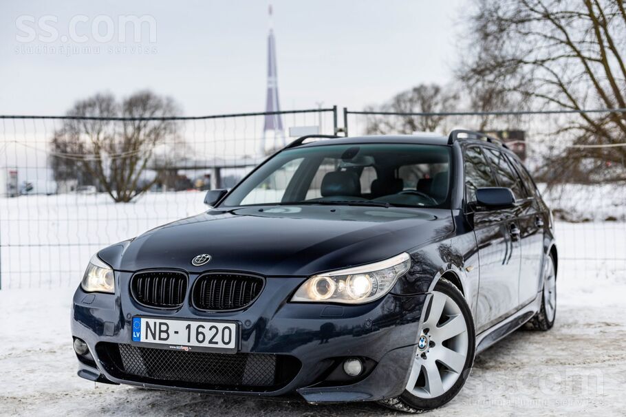 BMW BMW 520d M-pack ar 2.0 dīzeļdzinēju un manuālo ātr