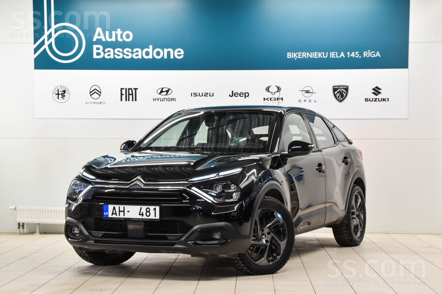 Citroen C4 Feel Pack, 1.5 Bluehdi 130 ZS (96 kW) dzinējs, caurskatāma servis