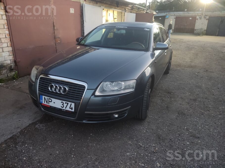 Audi Pārdodu ļoti labu, uzticamu un dzīvu C6. Viss stād