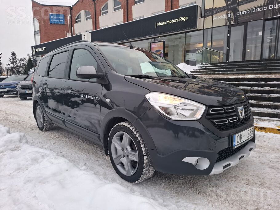 Dacia Dacia Lodgy Stepway, 1.5 dci, 85kw / 115Zs, 7 sēdv