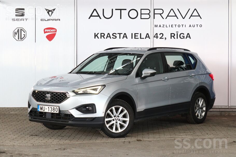 Piedāvājam Seat Tarraco Style. 1.5tsi benzīna dzinējs. 110Kw/150Zs. Automāti