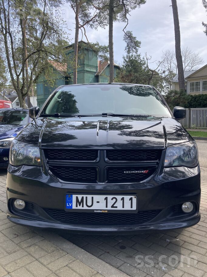 Dodge Dodge Grand Caravan, Black version. 2019. gada, ie
