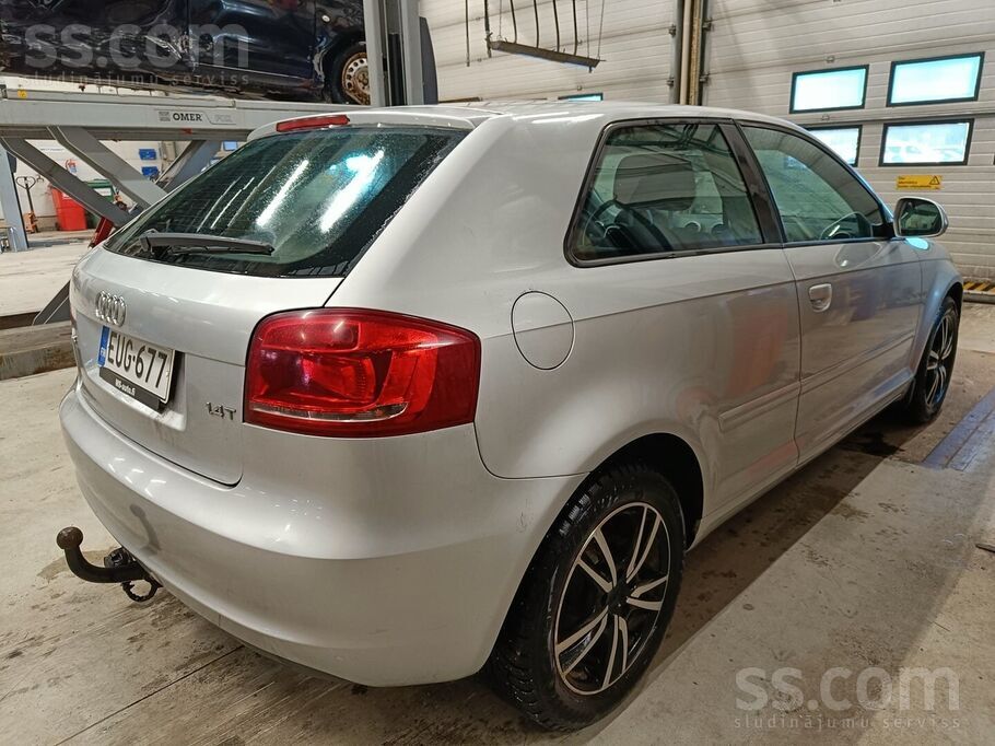 Ievests no Somijas. Audi A3, 1.4 Tfsi 92kw. 6-ātrumu manuālā pārnesumkārba,