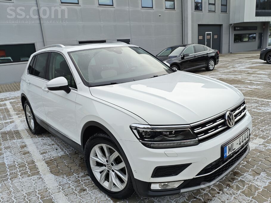 Volkswagen Pārdod VW Tiguan ar bagātīgu aprīkojumu. Ievesta n