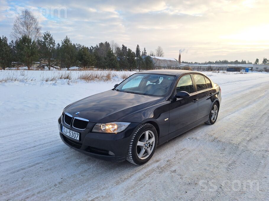 BMW Pārdodu skaistu 2007. Gada 318D ar TA līdz 10.09.2