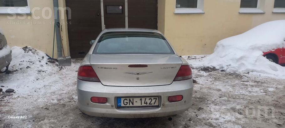Chrysler Pārdodu auto