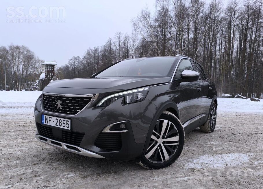 Peugeot Pārdošanā stilīgs Peugeot 3008 GT Line, jaudīgais 