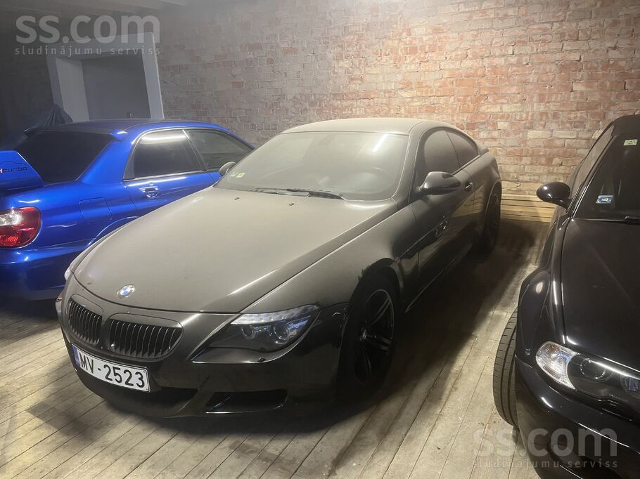Pārdodu ļoti labu ar labu komplektāciju BMW M6
