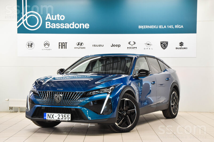 Peugeot 408 GT Hybrid 136, 1.2 136 ZS (100 kW) hybrid dzinējs, augstākais ap