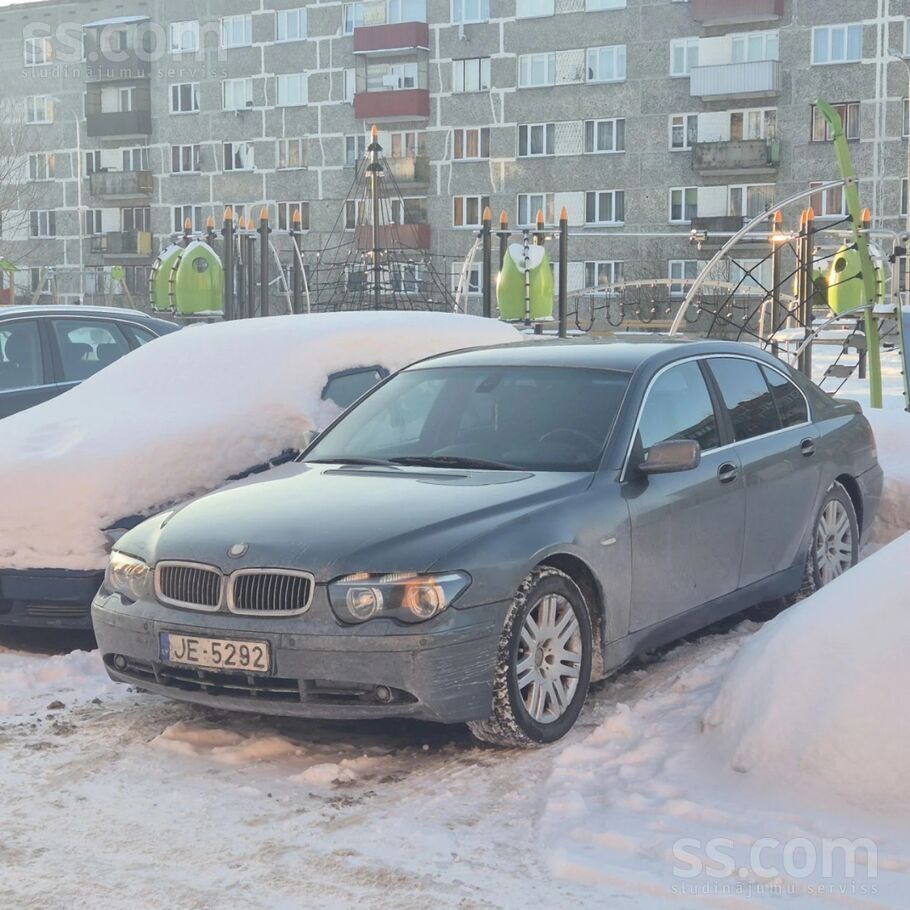 BMW Pārdodu savu BMW E65 730D. Auto labā tehniskā stāv
