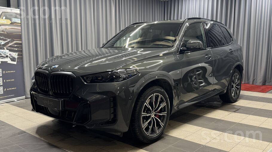 Rūpnīcas garantija. BMW X5 3.0d M Sport 219kw/298zs, Cena Ar Pvn
- Jaunu