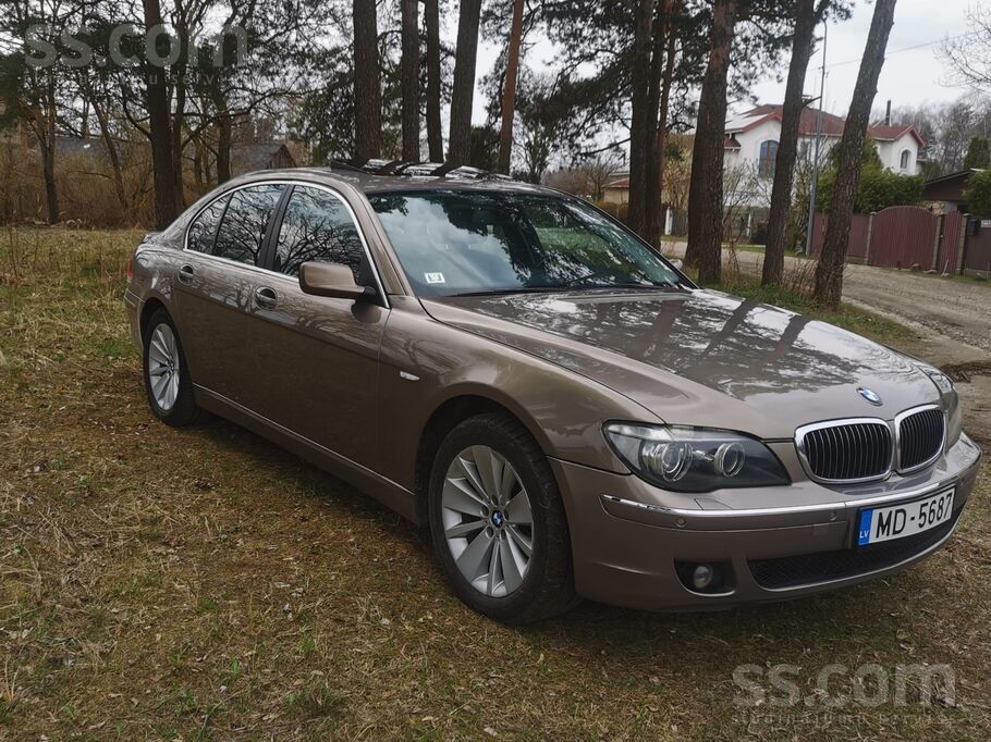 BMW Īpašnieks pārdod ērtu, ekonomisku Bmw 730d. 