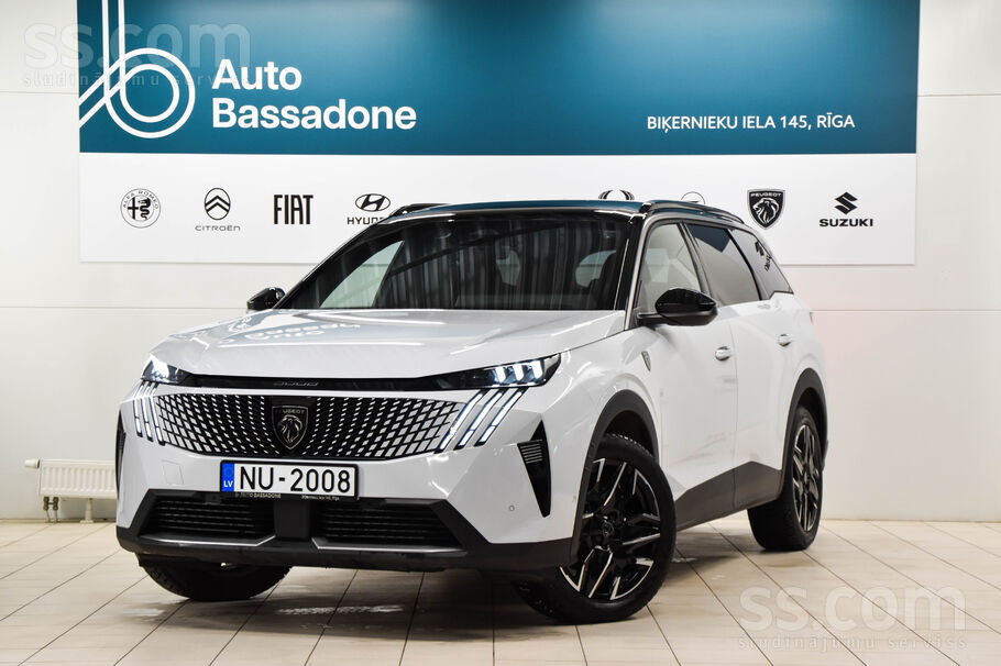 Peugeot 5008 GT Hybrid 145 E-Dcs6, 1.2 136 ZS (100 kW) hybrid dzinējs, augst