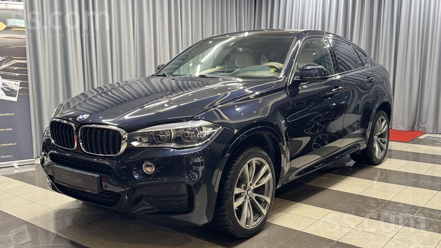 BMW Garantija. BMW X6 3.0 xDrive M Sport package 190kw