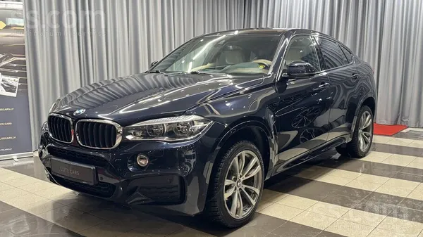 BMW Garantija. BMW X6 3.0 xDrive M Sport package 190kw