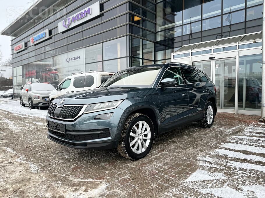 Škoda Kodiaq 4x4 150Zs AT. Piedāvā SIA Andre Motors, oficiālais Citroen dīle