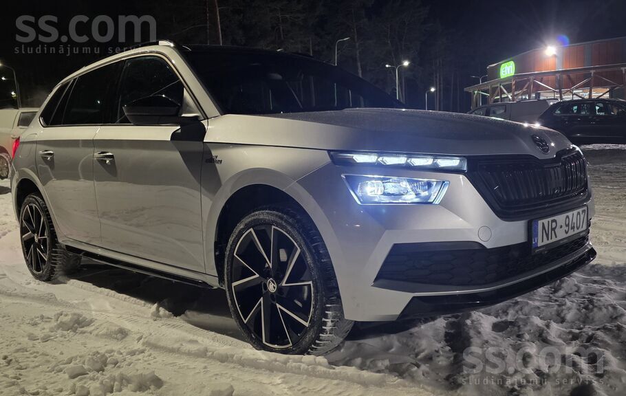 Pārdodu stilīgu un dinamisku Skoda Kamiq pašā pilnākajā Monte Carlo komplekt