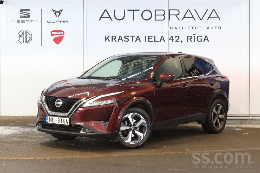 Nissan Piedāvājam Nissan Qashqai. 1.3 benzīna dzinējs. Mh