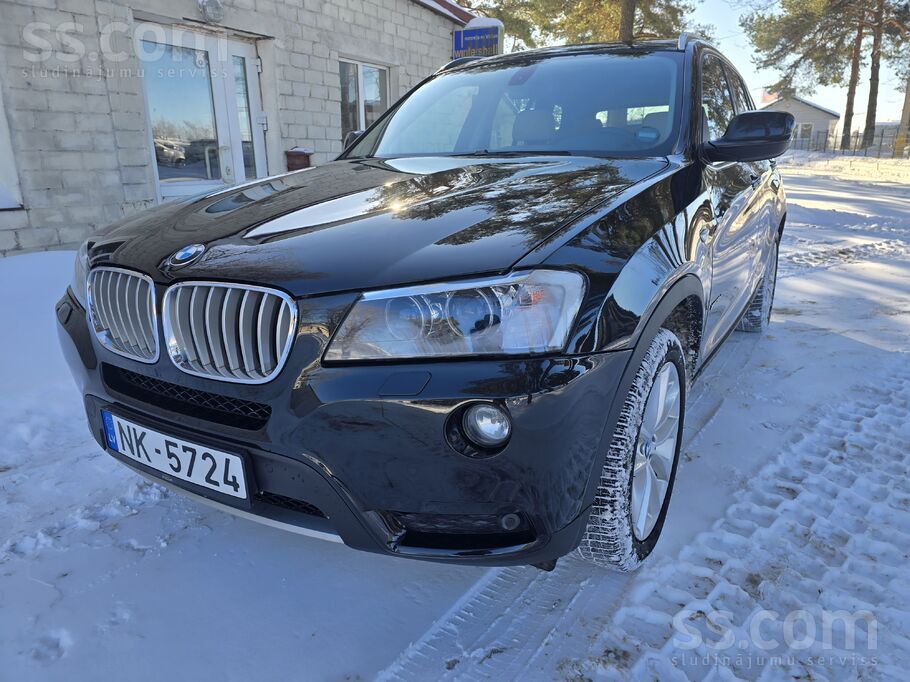 BMW X3 3.0 190 kw Ļoti izskatīga Xsērija ar labu komplektāciju. 
Laba tehni