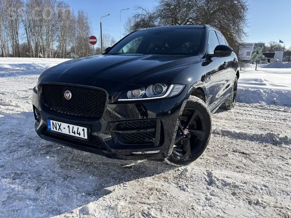 Jaguar F-Pace R-Sport 25t Awd

-2.0 turbo (benzīns) / 247 Zs
-melns ādas
