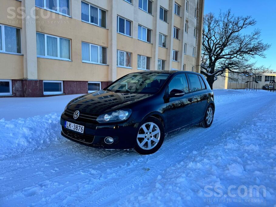 Volkswagen Golf 6 Style komplektācijā. 