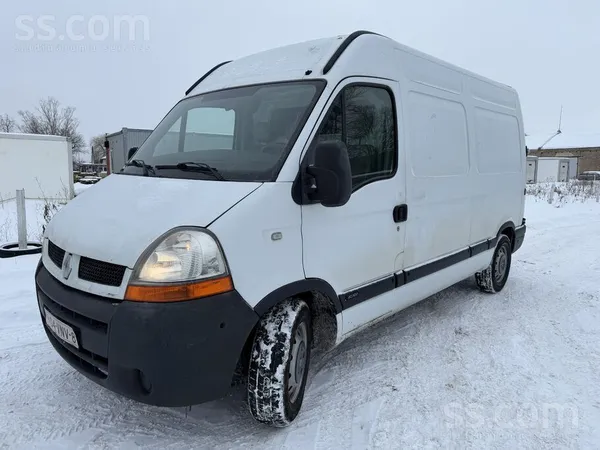 Renault L2h2 vidējais izmērs, pilna masa 3500kg, pašmasa 2
