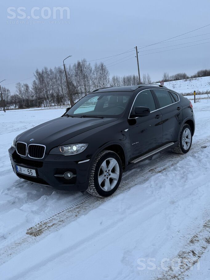 BMW Pārdodu koptu BMW X6. Visas apkope veiktas laicīgi