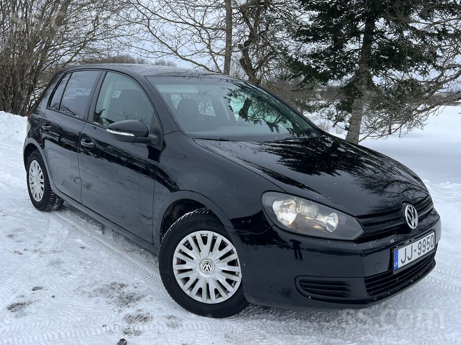 Volkswagen Tikko izieta apskate uz gadu. Golf6 ar ekonomisku 