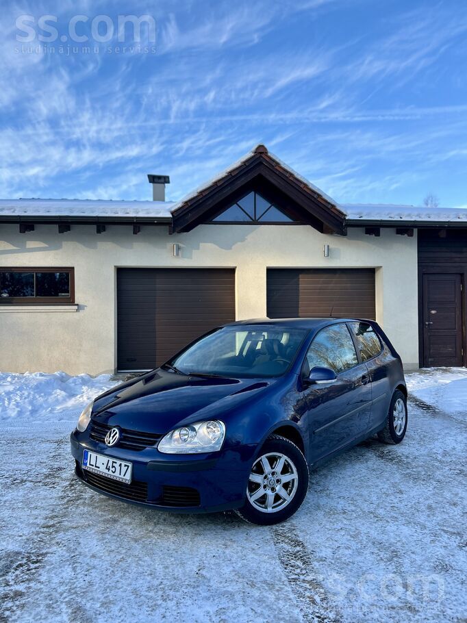 Volkswagen Ar jaunu TA, pārdodas Golf 5 ar 1.9 Tdi dzinēju, 5