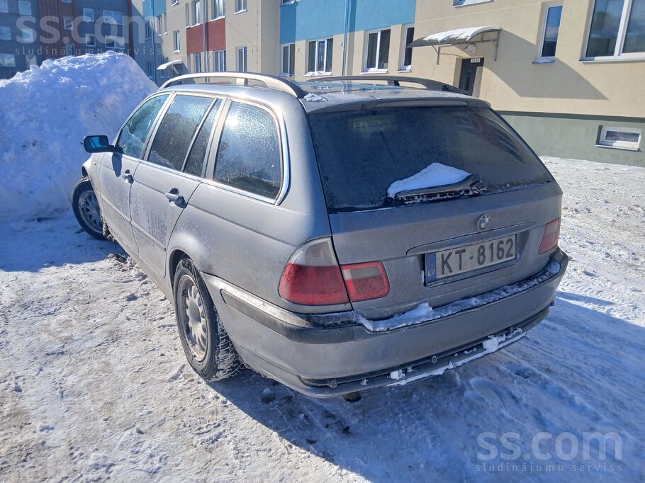 Pārdodu bmw 320d 110kw 
6 ātrumu manuālis
2004 gads 
Tehniskā apskate 11.